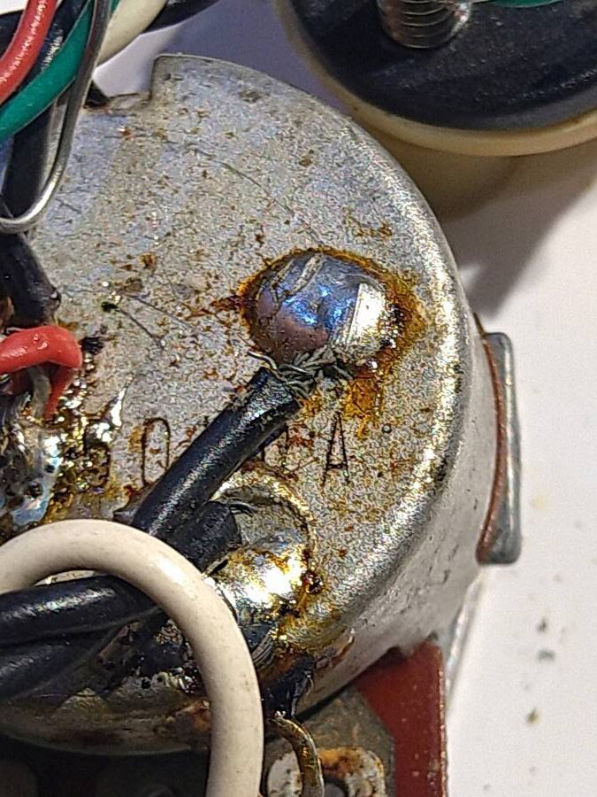 断線していそうな箇所を発見